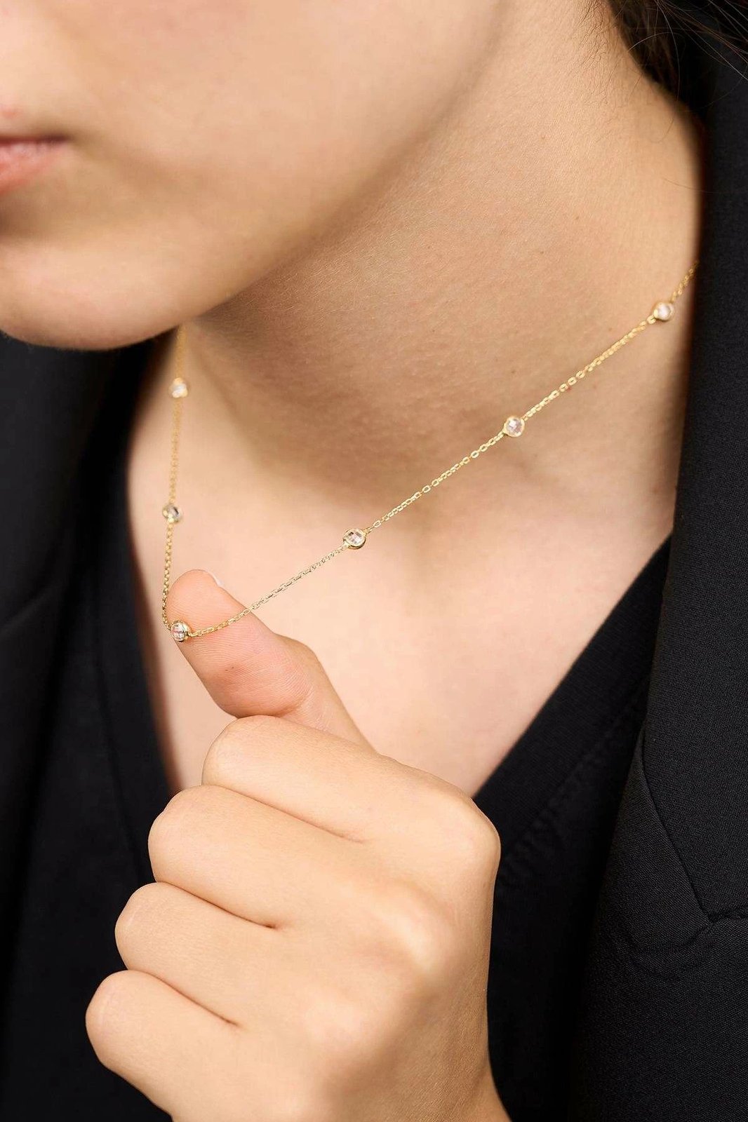 Qafore argjendi ngjyrë ari, Jumeon, TFNY65214A