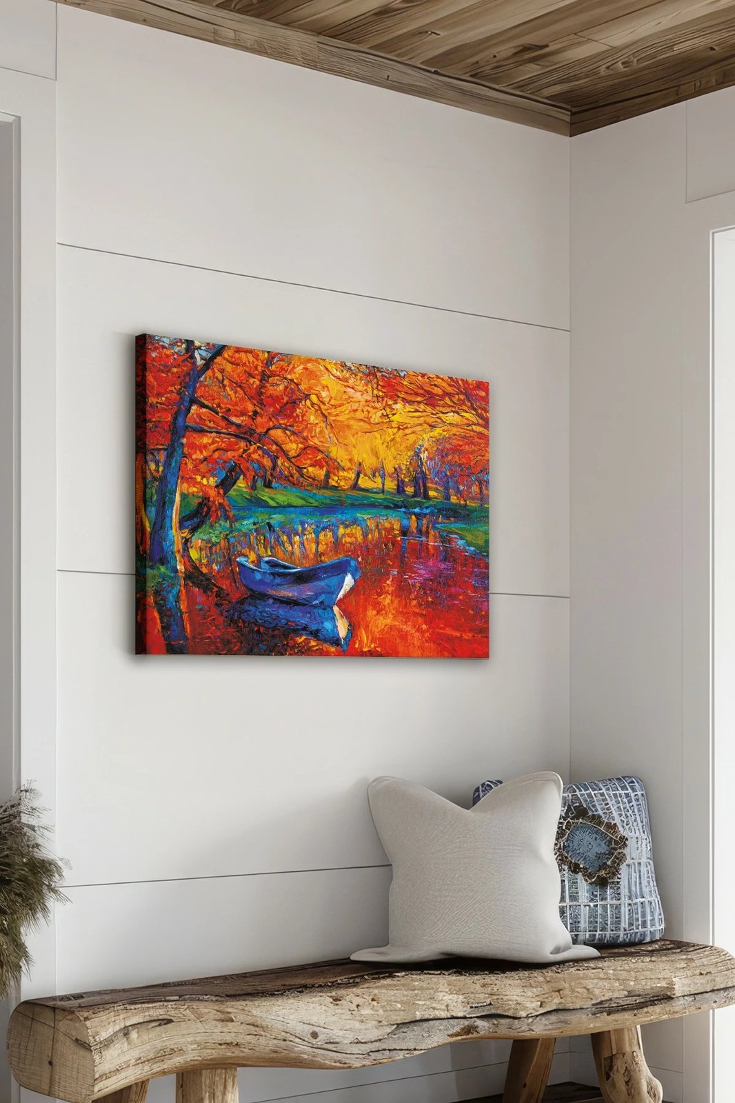 Pikturë dekorative në kanavacë, shumëngjyrëshe, Wallity Ersyfdc91, 40x60cm