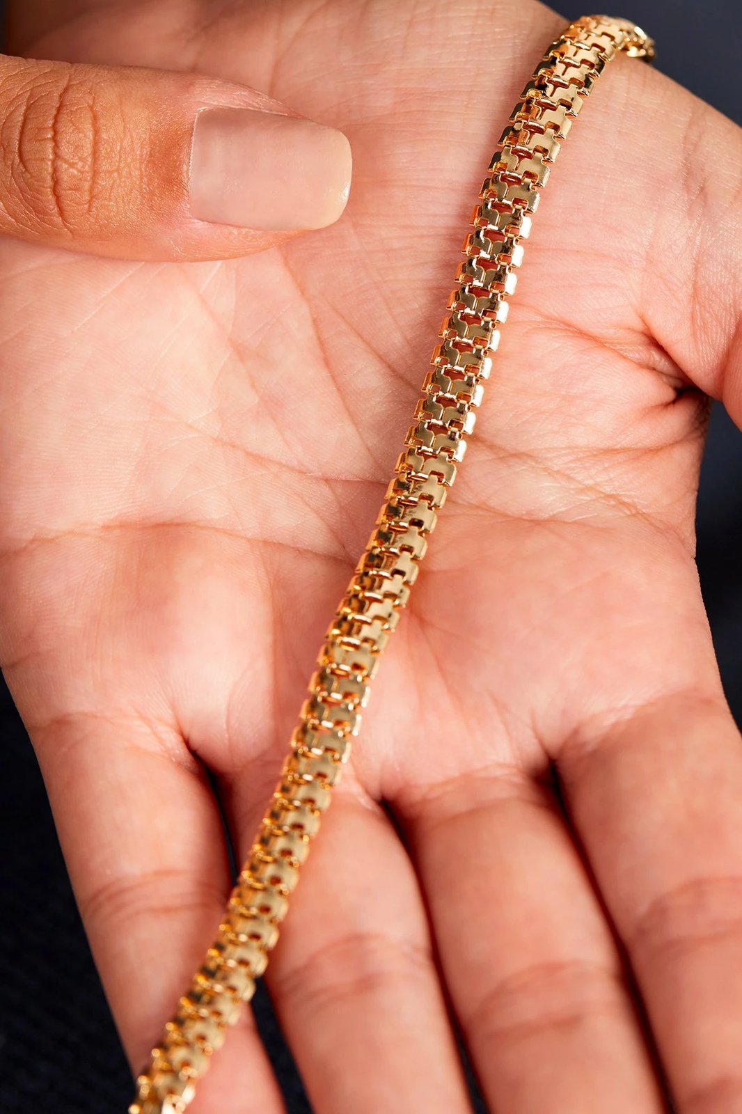 Byzylyk kyçin këmbës metalik, ngjyrë ari, CHL9936 Byzylyk kyçin këmbës metalik, ngjyrë ari, CHL9936