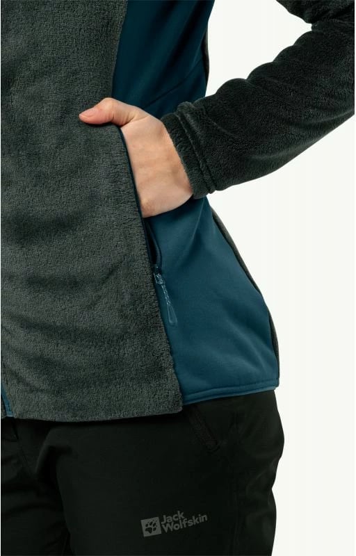 Jakne për femra Jack Wolfskin, e gjelbër