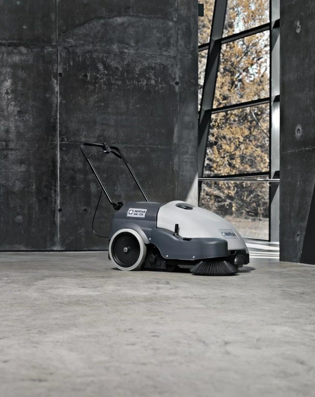 Fshesë  Industriale Nilfisk SW750, me bateri, hiri
