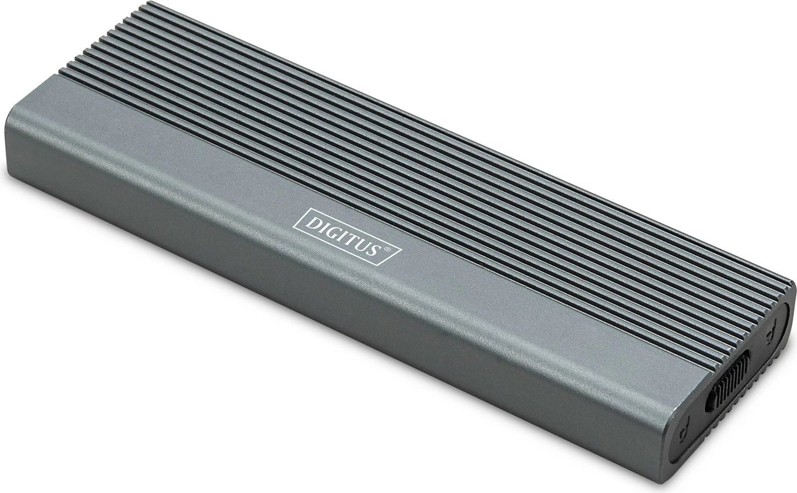 Kasë Digitus për SSD M.2 NVMe, USB 3.2 Gen 2, alumini, e zezë