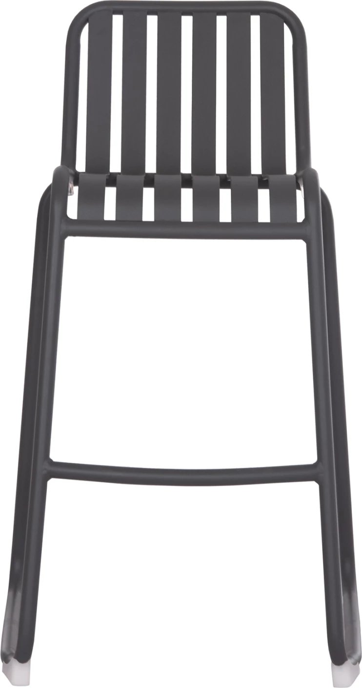 Karrige për bar alumini RACHEL, ngjyrë gri, FH6341.01, 47x56.5x98.5cm