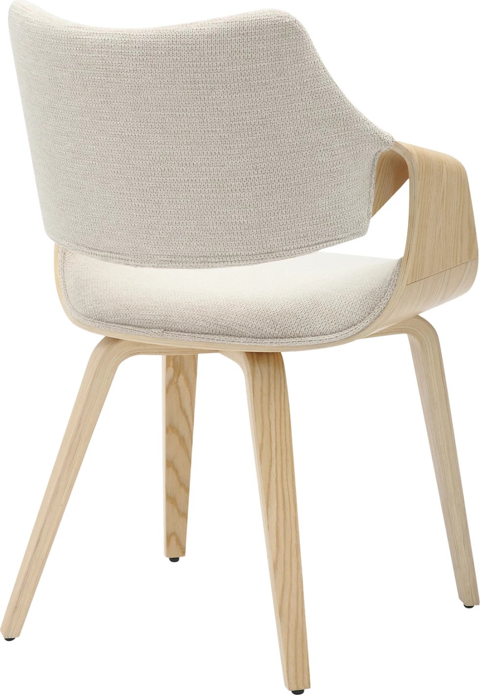 Karrige për ngrënie NETTO FH9976.01, kornizë druri, ngjyrë lisi-bezhë, 55x56x83.5 cm