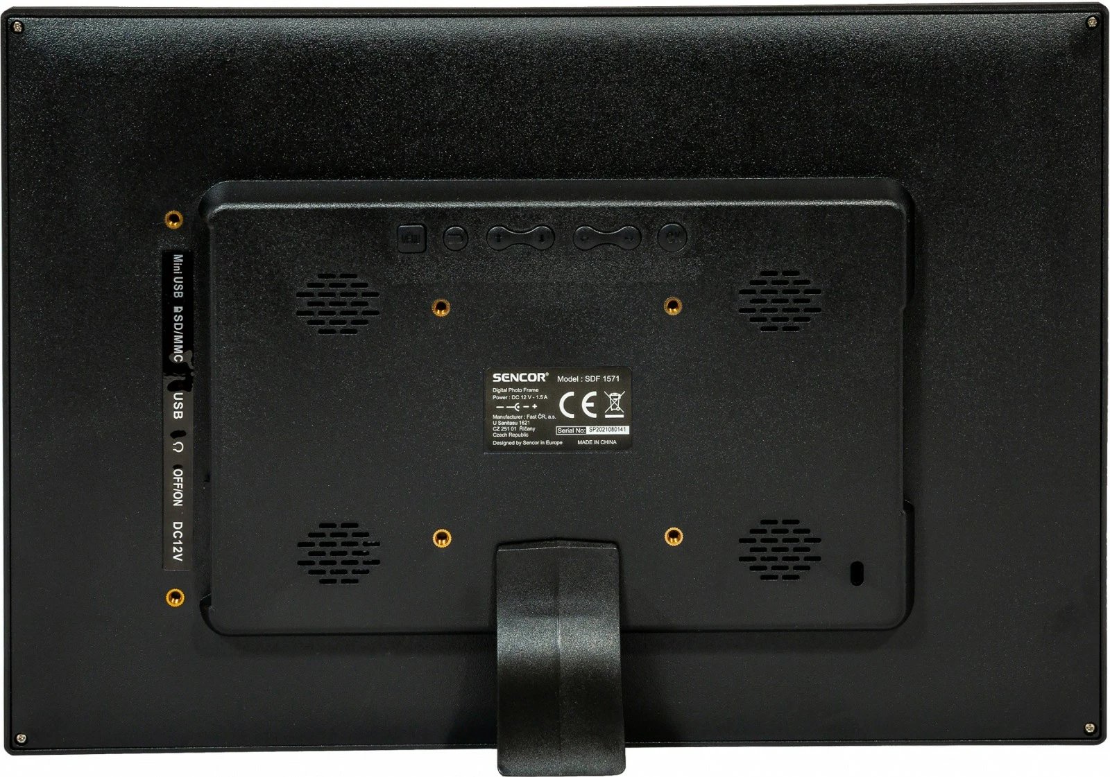 Kornizë digjitale Sencor SDF 1571 BK, 15 inç, e zezë