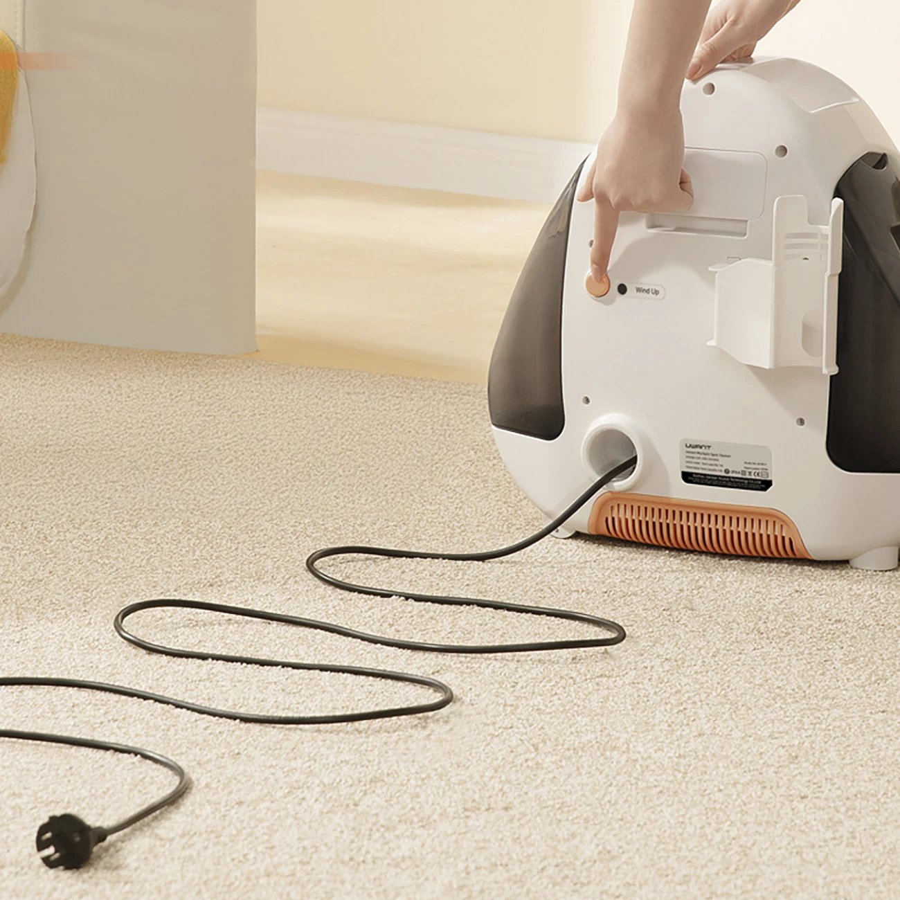 Pastrues me vakum dhe larje UWANT B100-S, 12000Pa, 450W, i bardhë
