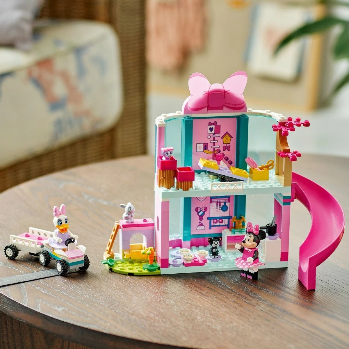 Set ndërtimi LEGO Disney Minnie Animal Hotel 43274, 161 pjesë, për fëmijë 4+