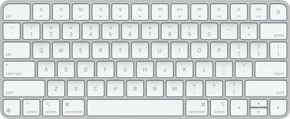 Tastierë Apple Magic Keyboard MXCL3LB/A, Wireless, Anglisht (USA), Argjendtë/Bardhë
