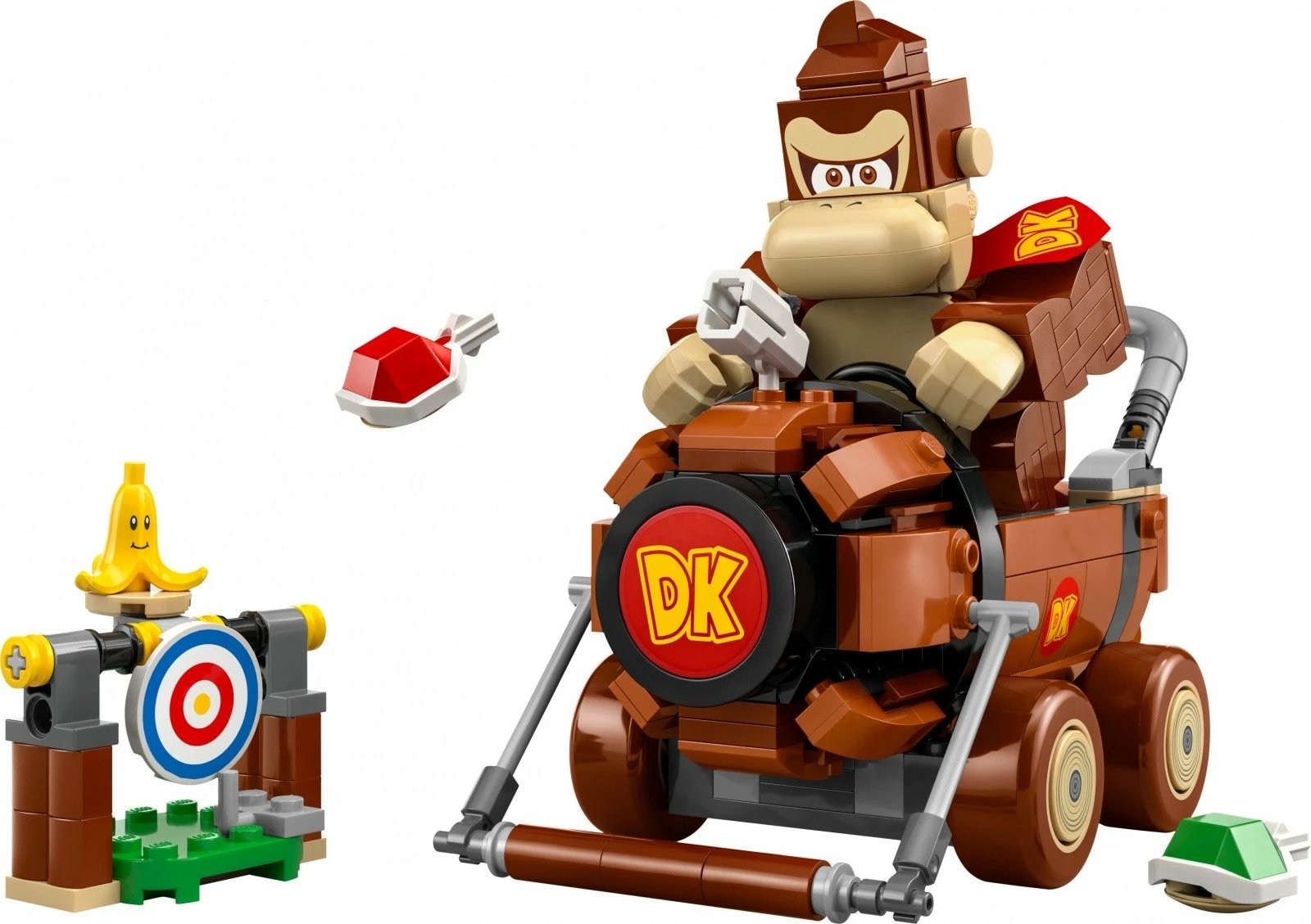 Set ndërtimi LEGO Super Mario 72033 Mario Kart Donkey Kong & DK Jumbo 387 pjesë 8+