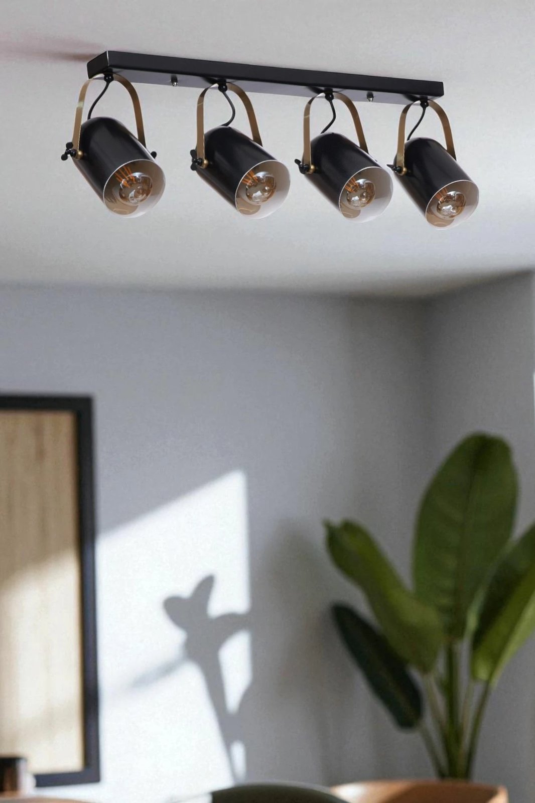 Kandil tavani Opviq, i zi dhe ari, 8995-6