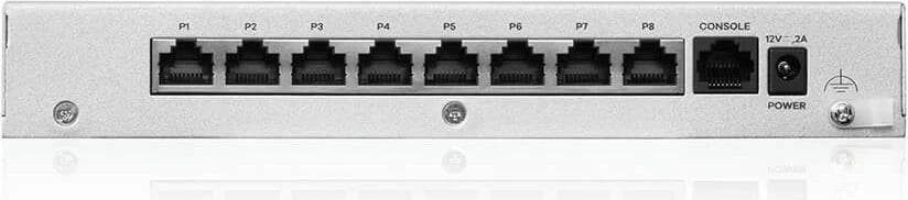 Firewall Zyxel USG FLEX 100 H Series USGFLEX100H-EU0101F, portat PoE+, WiFi, Port USB 3.0, Portat Gigabit, Portokalli/Bardhë