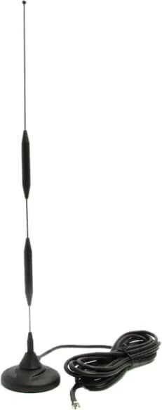 Antenë GSM ROPAM AT-GSM-MAG 9DB me bazë magnetike, SMA, e zezë