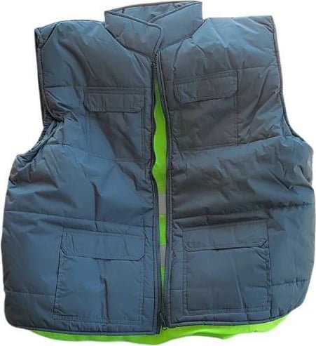 Jelek sigurie dyanshëm NEXT, Gri/Fluoreshent, XL