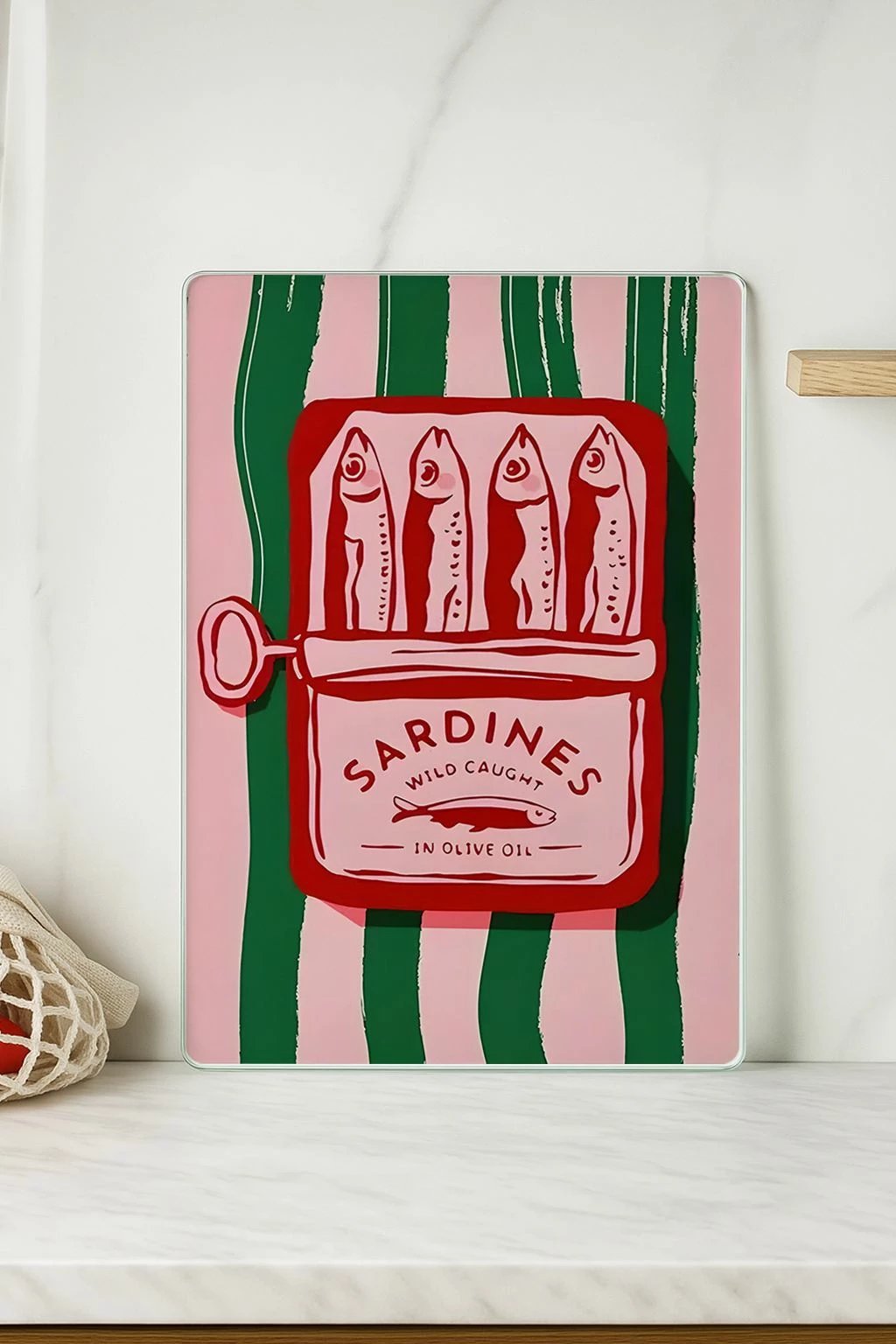 Dërrasë prerëse xhami Hermia, Kes-00042, 30x40cm Dërrasë prerëse xhami Hermia, Kes-00042, 30x40cm