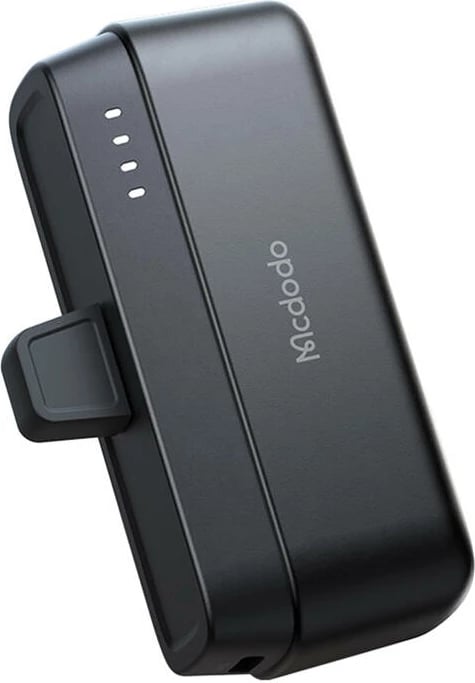 Powerbank Mcdodo MC-6281, 5000mAh, 20W, Lightning, e zezë