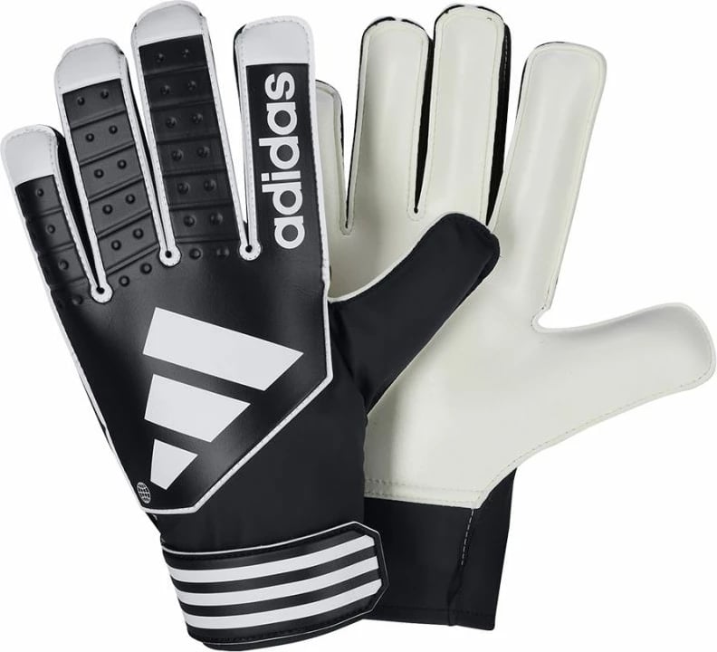Doreza portieri adidas për meshkuj dhe fëmijë, të bardha dhe të zeza