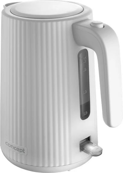 çajnik elektrik, Concept, RK2390, 1.7 L, 2200 W, plastikë, i bardhë