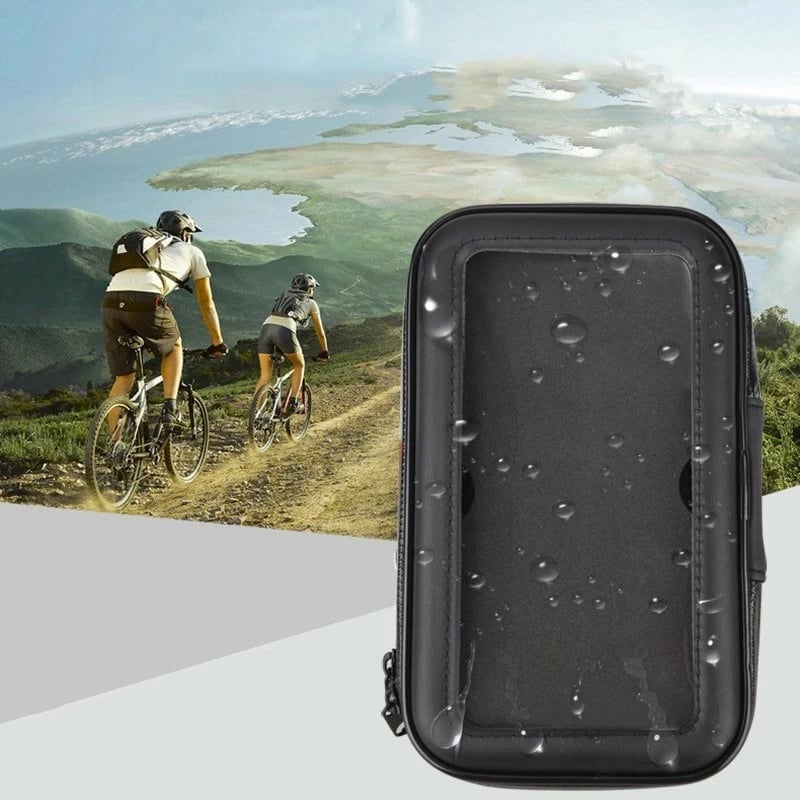 Mbështjellës universal për celular Hurtel, madhësia XL, i papërshkueshëm nga uji, i zi