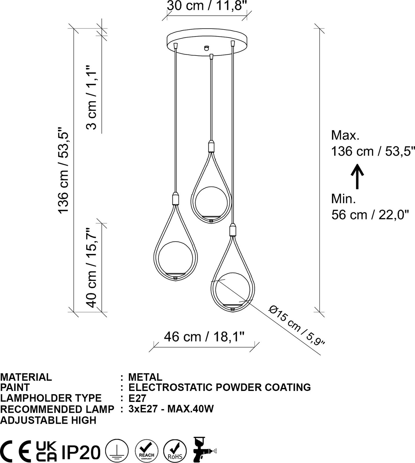 Llambë tavani Opviq, Mudonı - Mr-938-2, ngjyrë ari