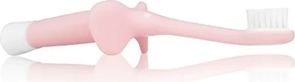 Furçë dhëmbësh për fëmijë Dr. Brown's Baby rozë