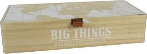 Kuti dekorative druri NEXT "Big Things", H5x23x10cm