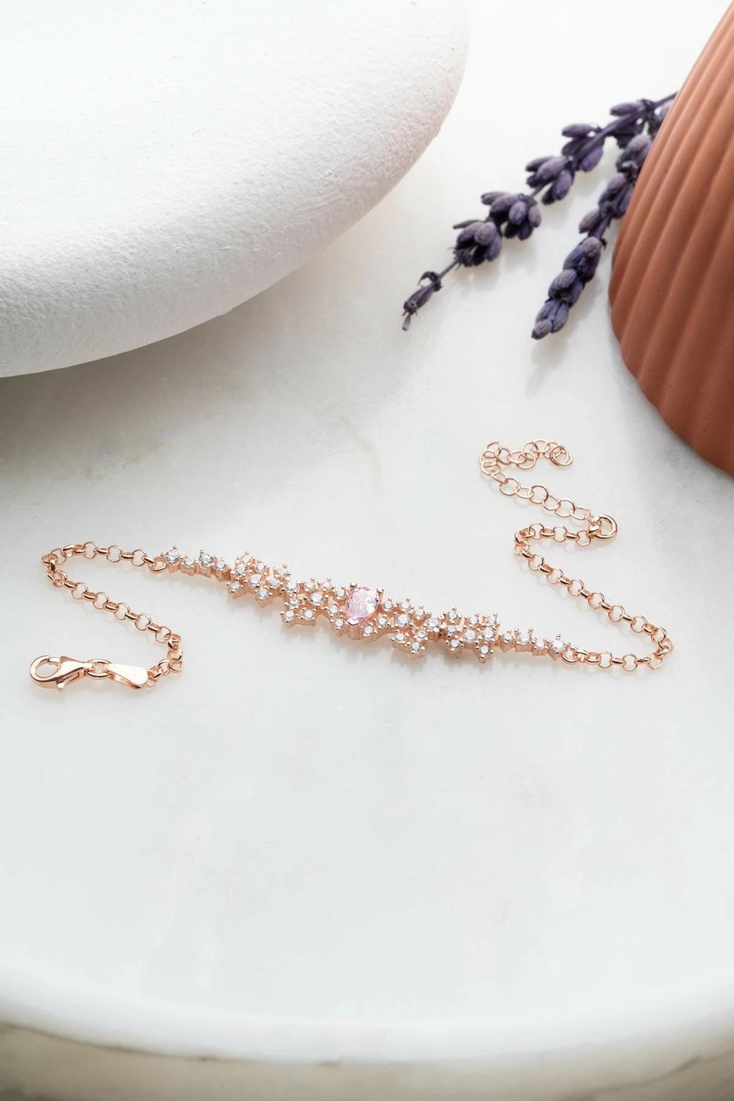 Byzylyk argjendi, ngjyrë rozë, Jumeon, NRZ999378