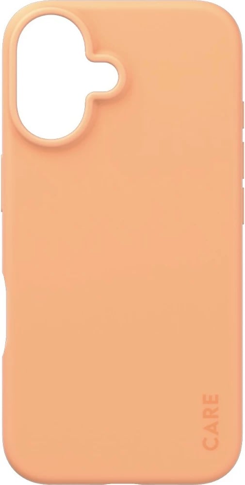 Mbështjellës PanzerGlass CARE Case Fashion Peachy për iPhone 16, silikon, rozë