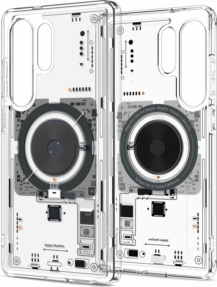 Mbështjellës Spigen Ultra Hybrid Mag për Samsung Galaxy S25 Ultra, Transparent