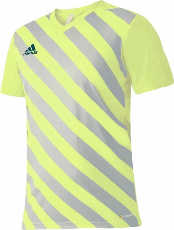Fanellë adidas për meshkuj, e zezë dhe e verdhë