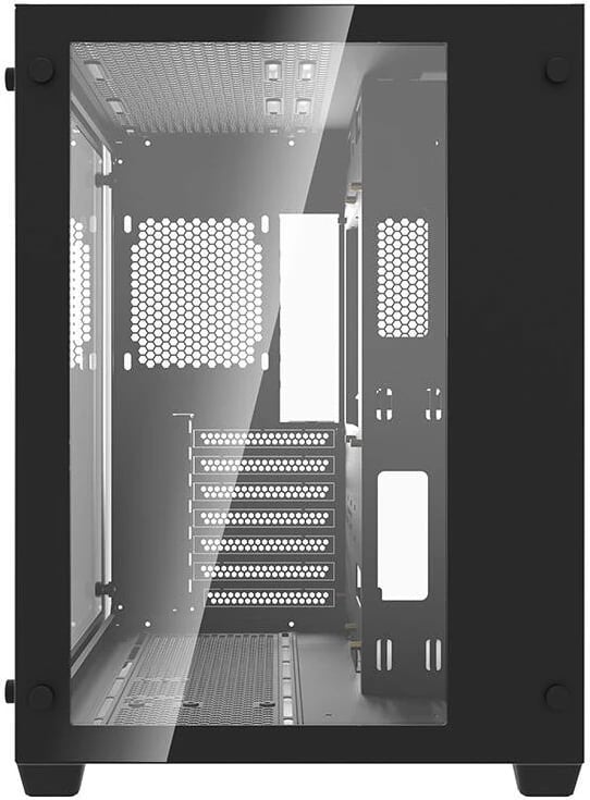 Kasë Darkflash C285, Middle Tower, ATX/M-ATX/ITX, xham i temperuar, e zezë