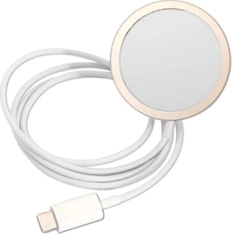 Set mbështjellës Guess GUBPP14SH4EACSW me karikues wireless për iPhone 14 6.1", kafe, MagSafe