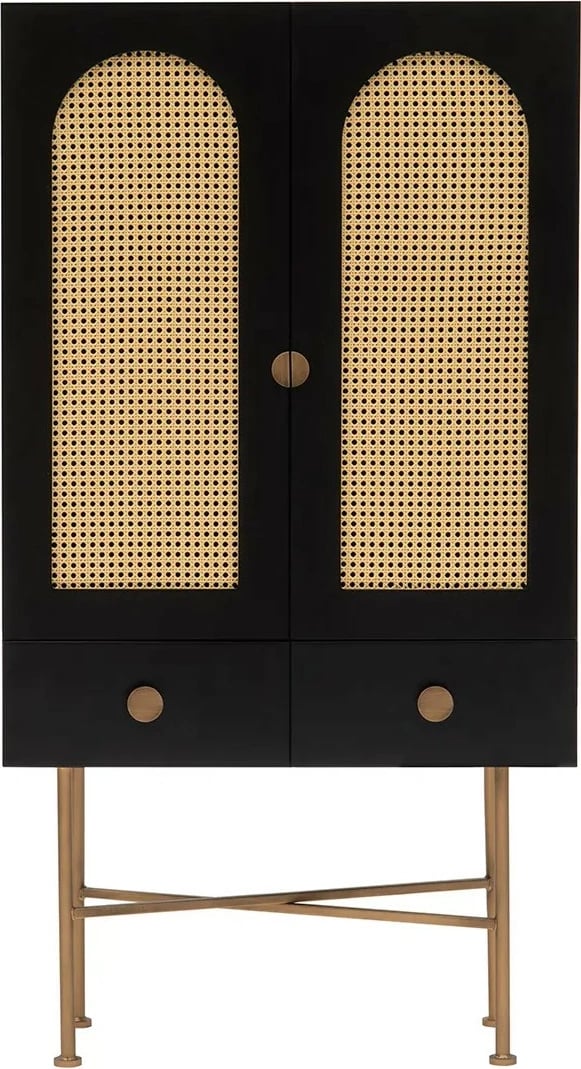 Konsol Skye Decor Cliff 150, e zezë