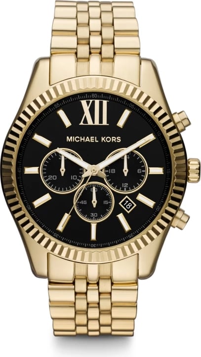 Orë dore MICHAEL KORS LEXINGTON për meshkuj, e artë