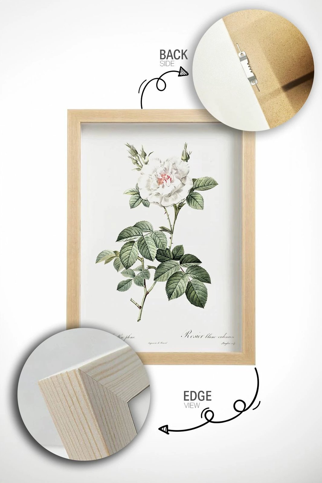 Pikturë dekorative me kornizë (3 copë), Wallity, Artavessastko63