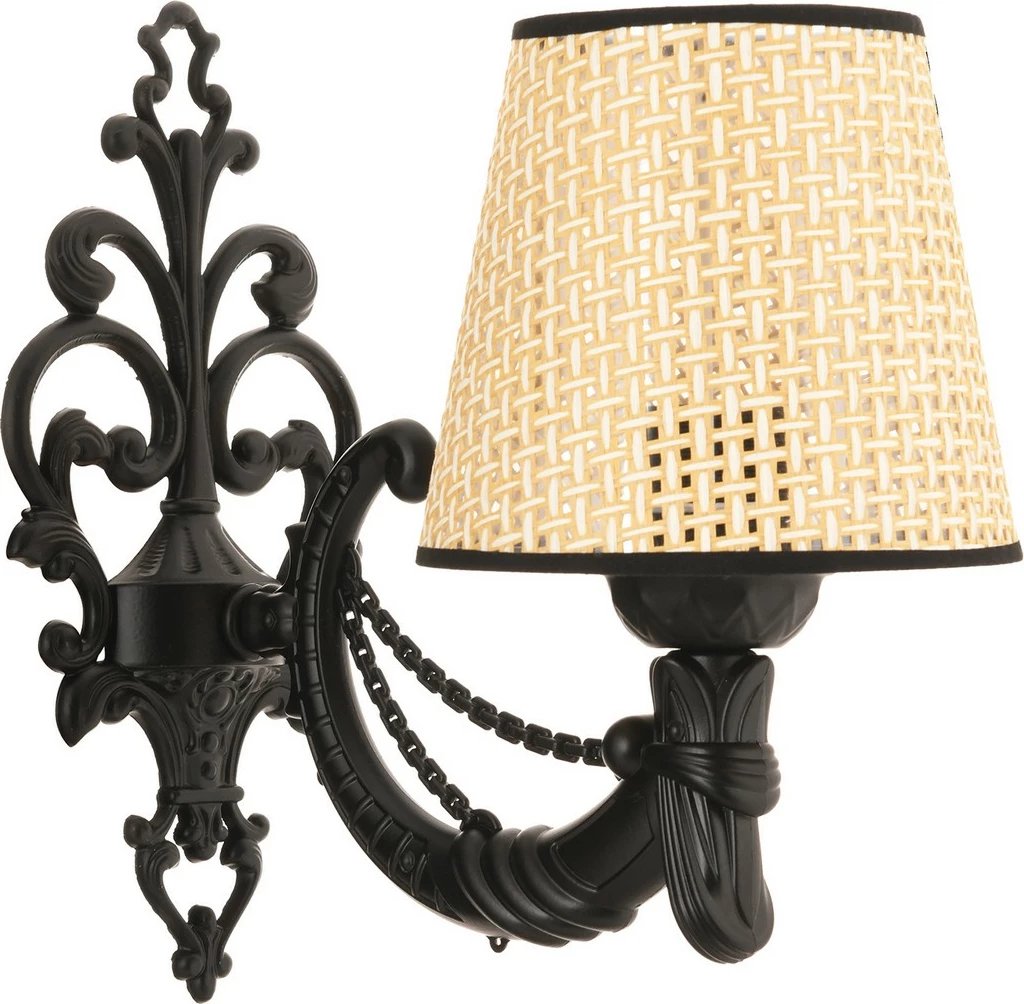 Llambë muri Opviq, Gloria, ngjyrë korale-natyrale, e zezë