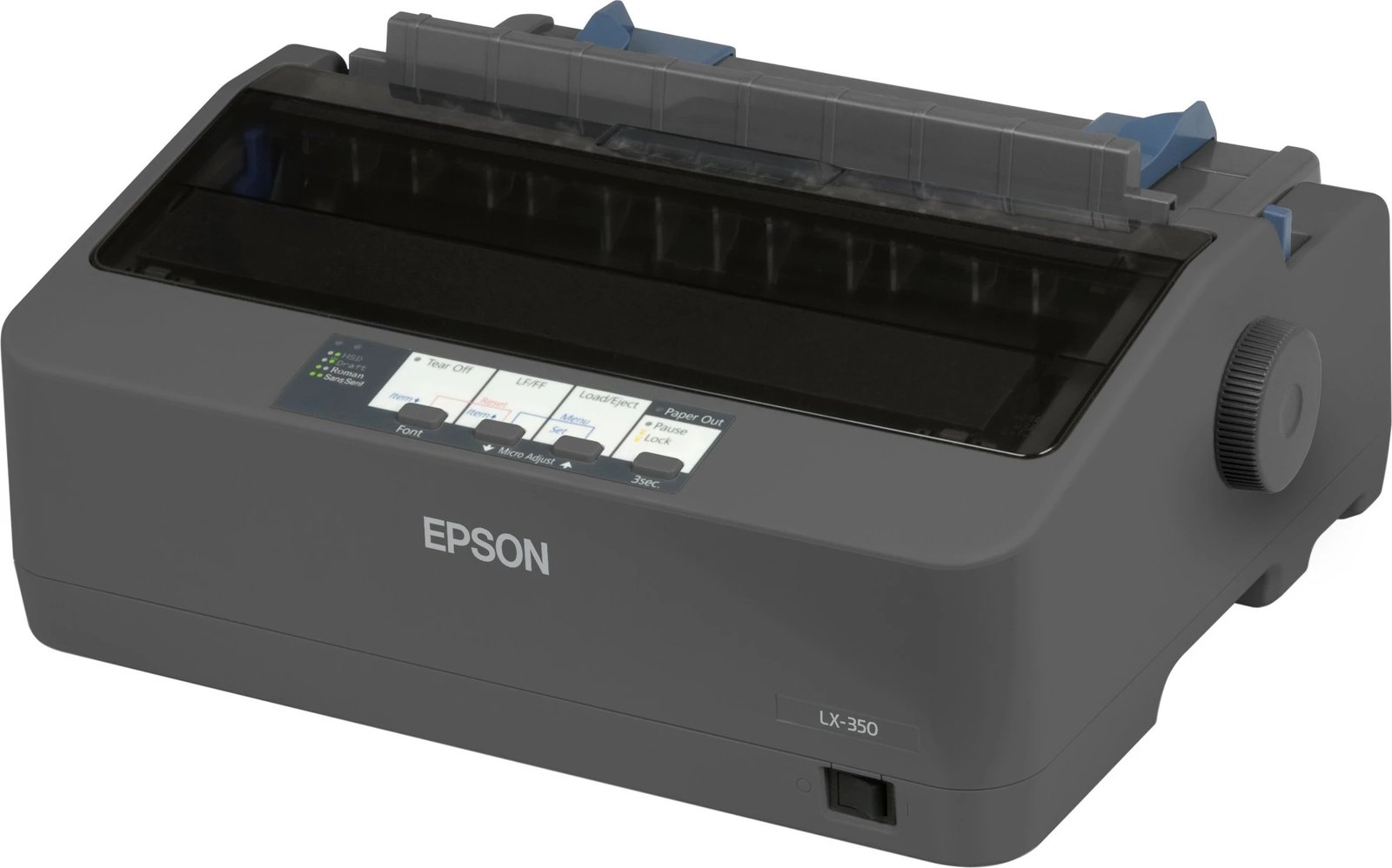 Printer Epson LX-350, 9-pin, 128KB, 357cps, 240x144 DPI