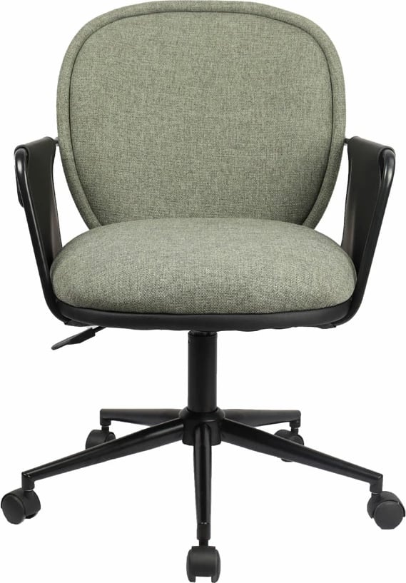 Karrige zyre Post, ngjyrë ulliri e zezë, 55x59x93