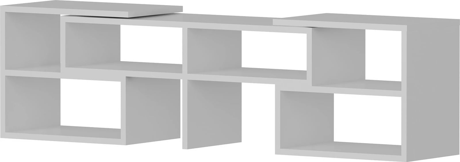 Komodë TV Hanah Home, e bardhë