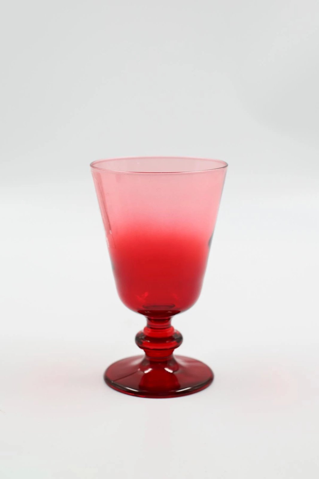 Set gotash prej qelqi (4 copë), Hermia Concept, Larc 220, e kuqe