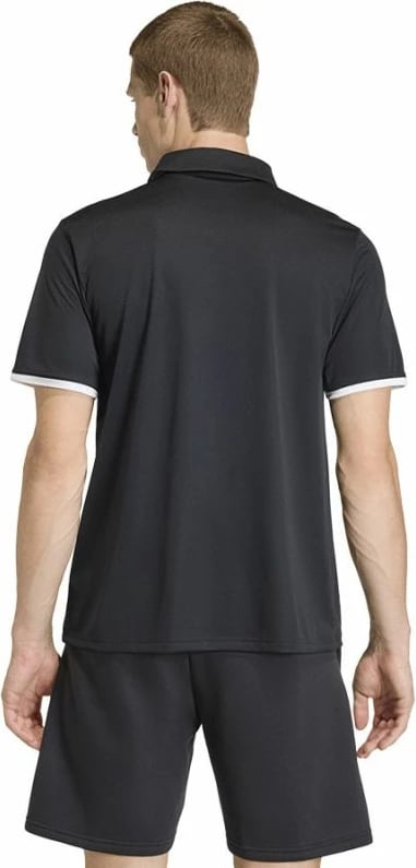 Polo për meshkuj adidas, e zezë