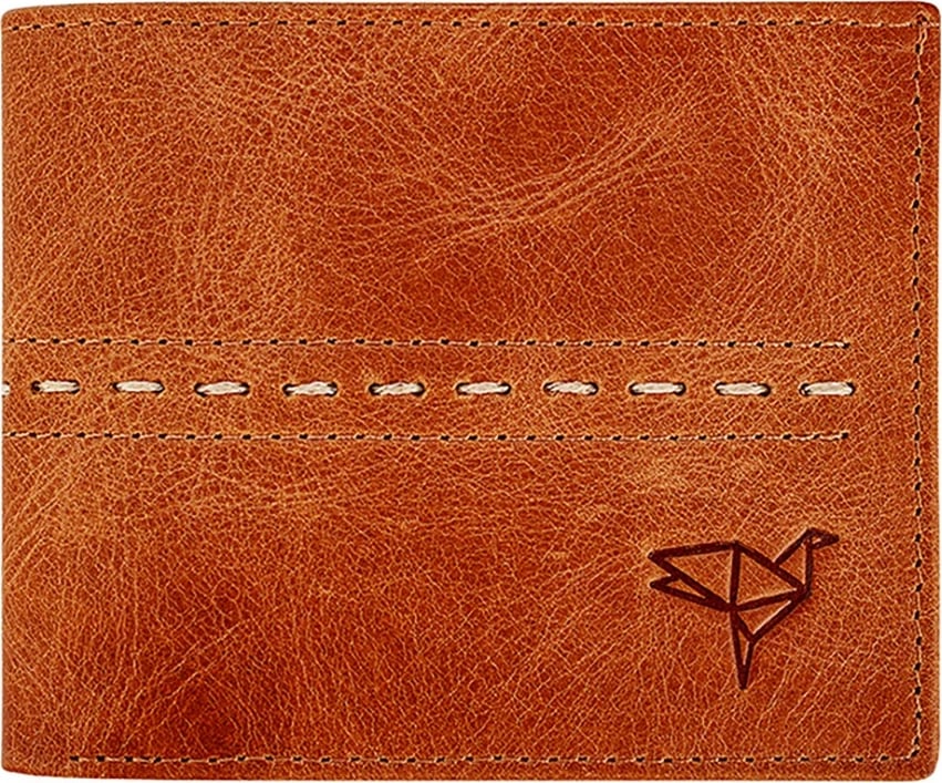 Portofol për burra, lëkurë origjinale, ngjyrë tan, Altadena, Zoozie Bags