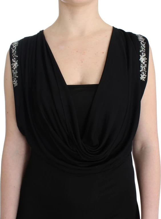 Fustan për femra Roccobarocco, i zi/argjend