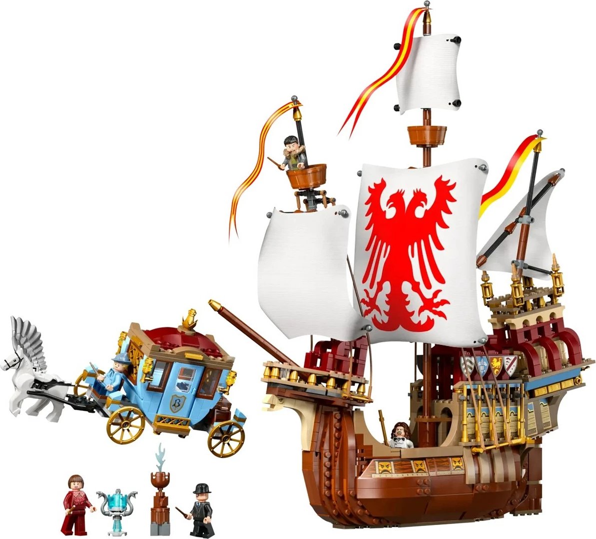 Set LEGO Harry Potter 76440 Triwizard Tournament: The Arrival, 5 minifigura
