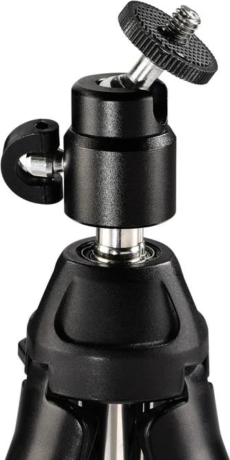 Tripod Hama Multi 4-in-1, 4601, mini, 20-90 cm, i zi me të kuqe