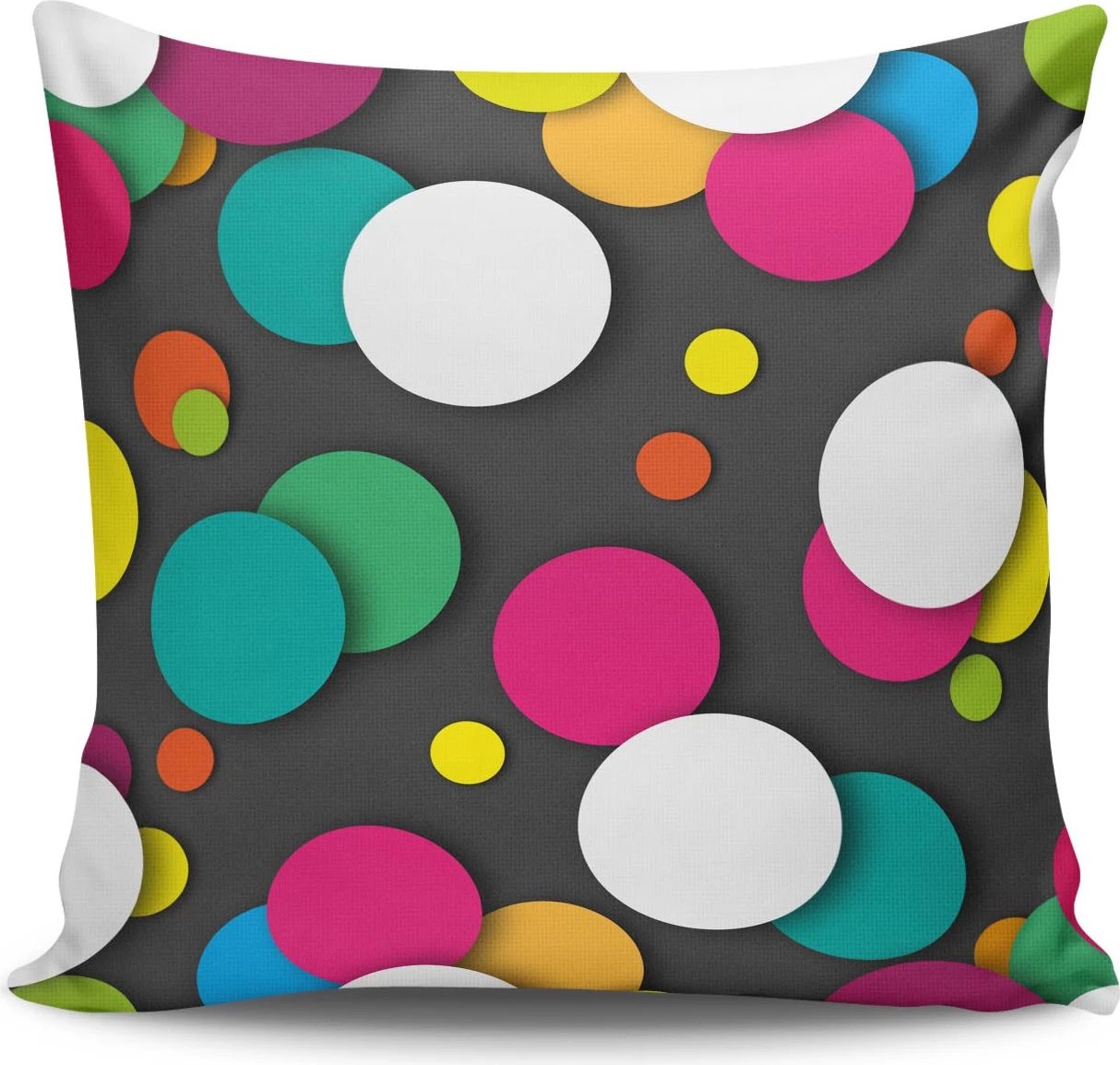 Jastëk Aberto Design, NKRLNT-025, shumëngjyrësh, 43x43cm