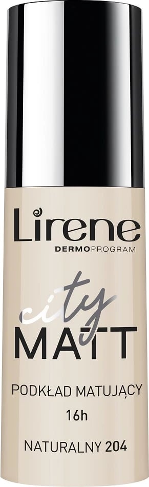 Primer për fytyrë Lirene City Matt 204 Natural për femra 30ml