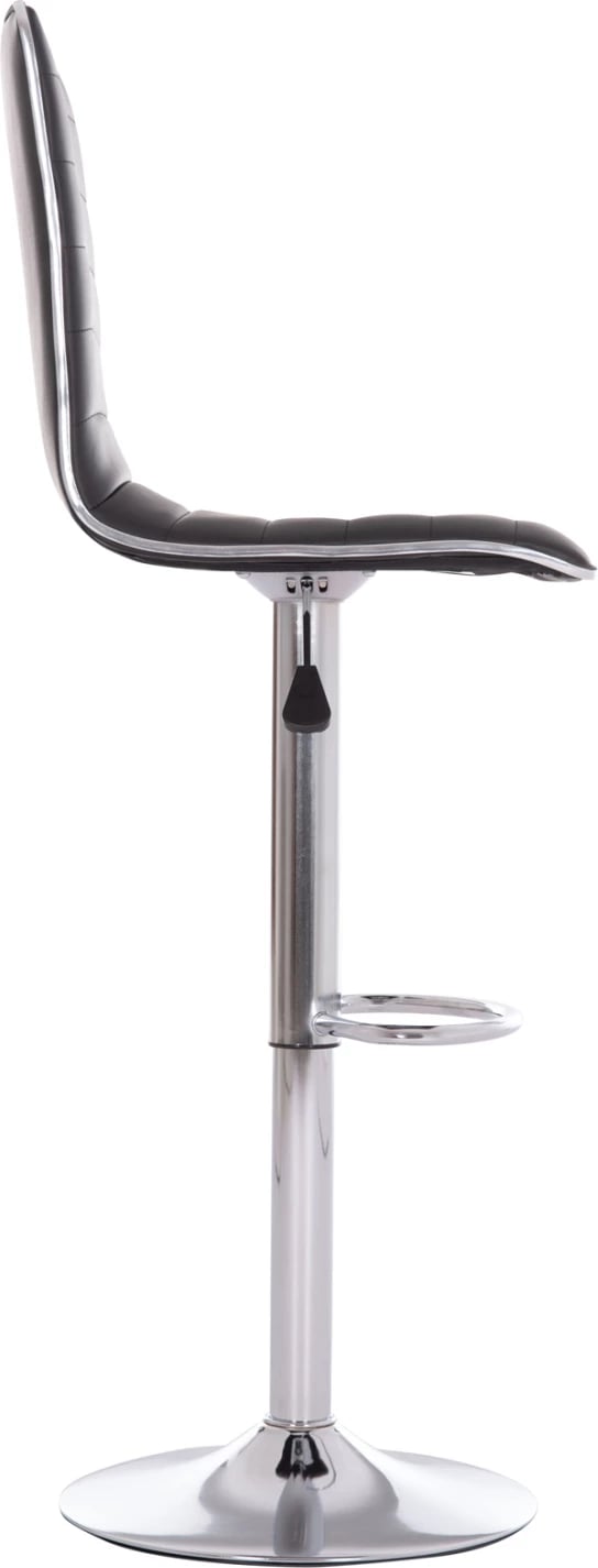 Karrige për bar rrotulluese Nexus, lëkurë PU e zezë, FH209.21, set prej 2 copash, 43x47x116cm