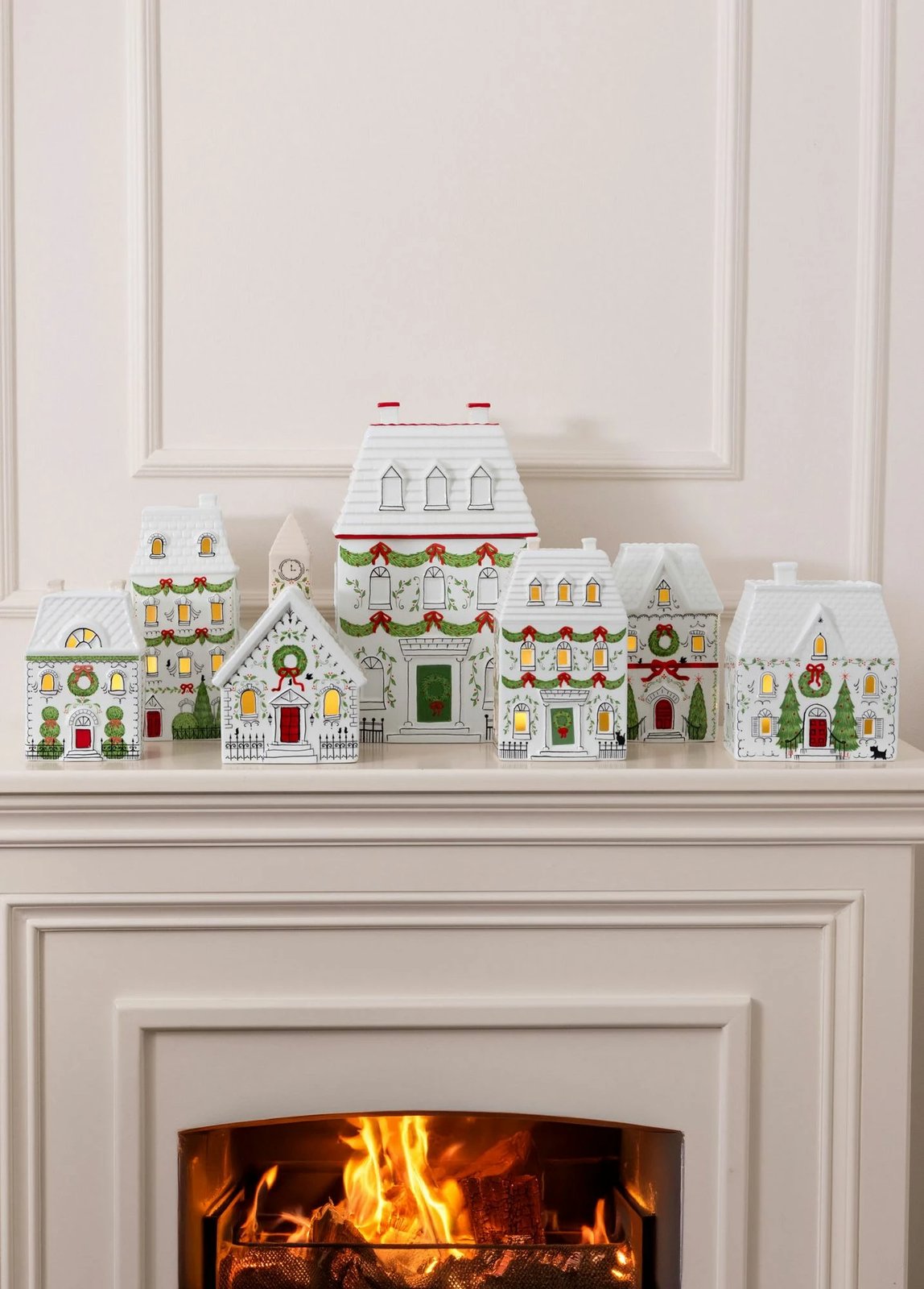 Objekt dekorativ qeramike me dritë LED, Evila Originals, SUS0224