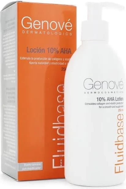 Llosion për lëkurë Genové Fluidbase 10% AHA, 250ml uniseks