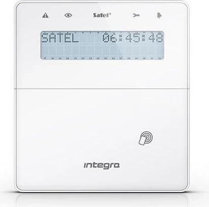 Tastierë wireless SATEL INT-KWRL2, Bardhë